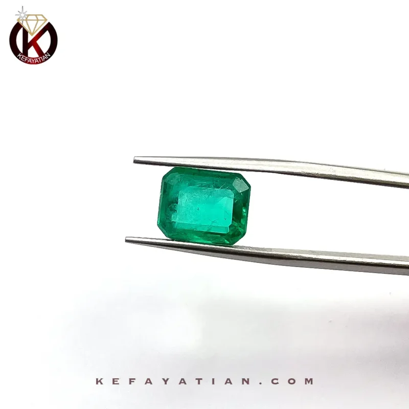 زمرد زامبیا تراش Emerald cut کد EE5