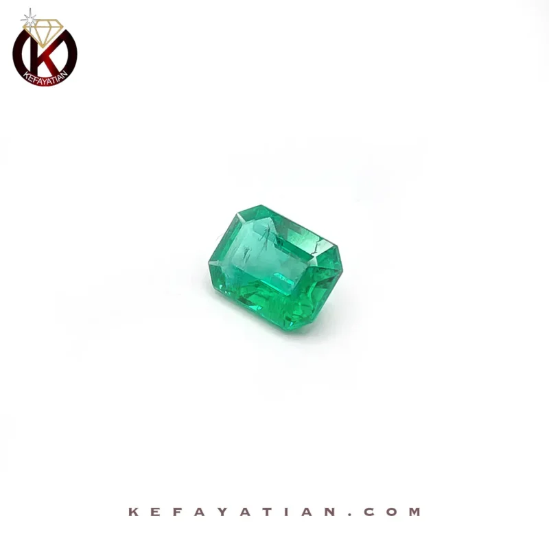 زمرد زامبیا تراش Emerald cut کد EE7